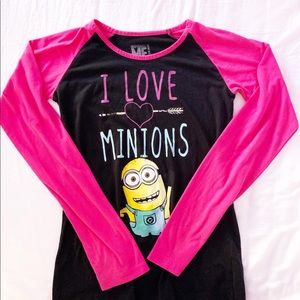 Minions long-sleeved top